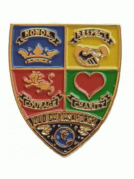 Dudical Task Force Lapel Pin